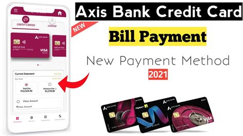 axis internet banking bill payment